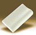 Konfurt Natural latex pillow Contour shape latex pillow with Pu Foam or Cutting Foam