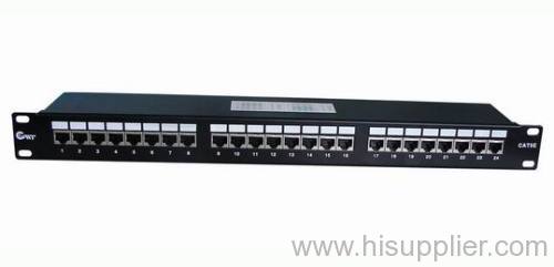 24 ports cat5e STP patch panel