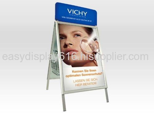 A-shape poster stand