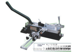 Precision Bent Blade Machine