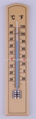 In/Outdoor And Garden Thermometer-Wooden