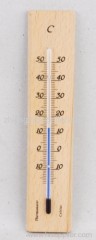 In/Outdoor And Garden Thermometer-Wooden