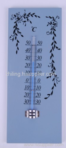 Wooden thermometer