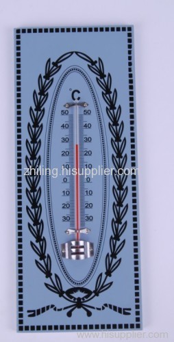 Wooden thermometer