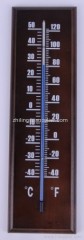 Wooden thermometer