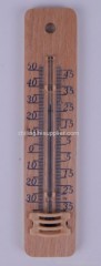 Wooden thermometer