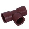 FRPP equal tee,plastic equal tee,socket equal tee