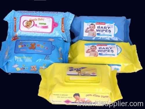 Nonwoven wet tissue