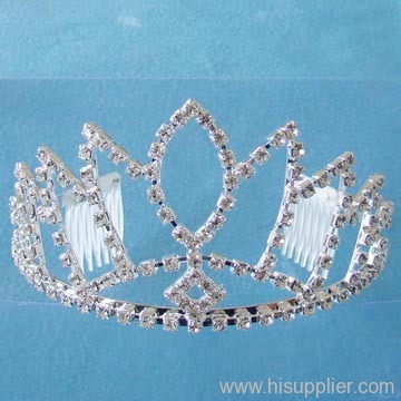 Fashion Silver Tiaras