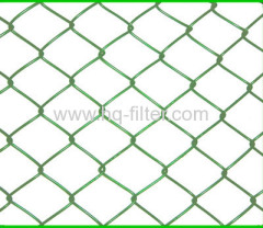 Plastic Coated Chain Link Fence