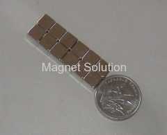 Cube neodymium magnet