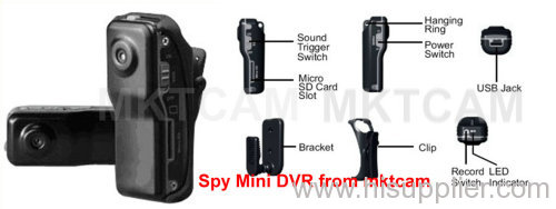 MKTCAM spy hidden Portable Mini DVR