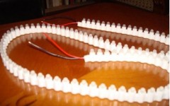 Silicon flexible strip light