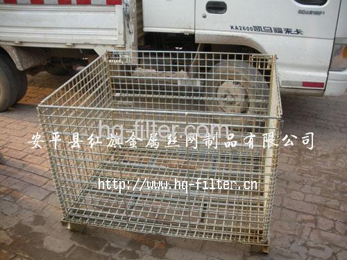 wire netting container