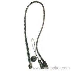 Plastic Zipper Lanyards