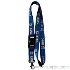 Polyester Screen Printing Lanyard