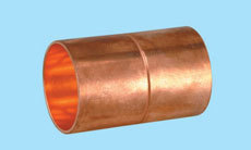 Copper Double Straight Coupler