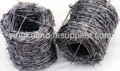 galvanized barbed iron wire