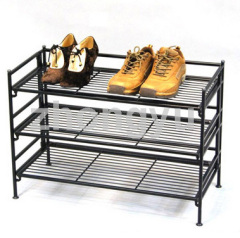 iron shoe rack