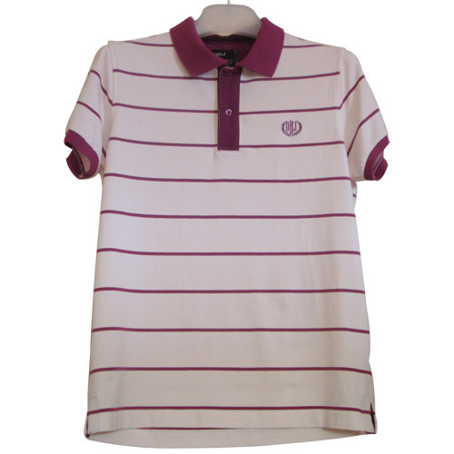 Yarn dyed short sleeve polo-shirt