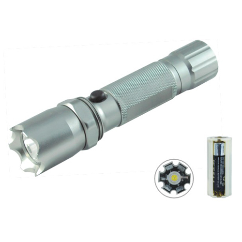 Aluminum Solar Flashlight