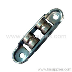 Chrome sliding roller