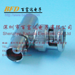 BNC connector RG59 coaxial connectoe T type BNC plug