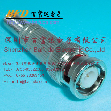 BNC clip coaxial connector