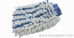 Microfiber chenille cleaning glove