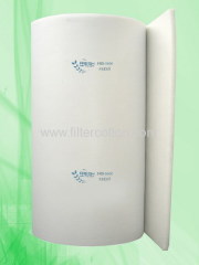 Ceiling filter, spray booth filter