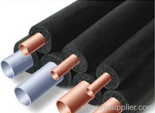 Insulated copper pipes