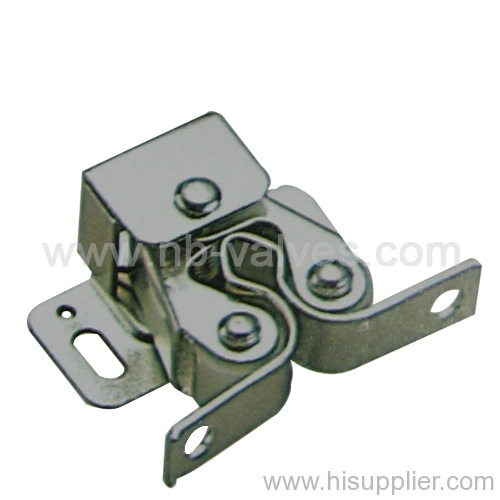 Stainless steel double-roll catch
