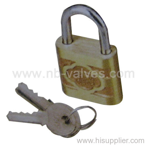 Stainless steel key barss padlock