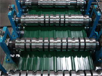 roof panel roll forming machine