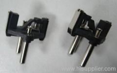 Two-pin plug insert Turkish type