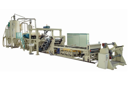 Sheet Extruding Machine