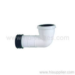 PVC bended sewer pipe