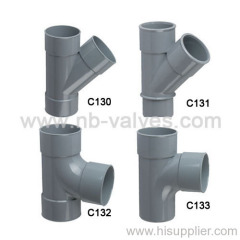 FFF PVC equal tee pipe