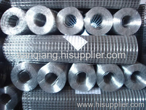 electro galvanized after welded wire mesh