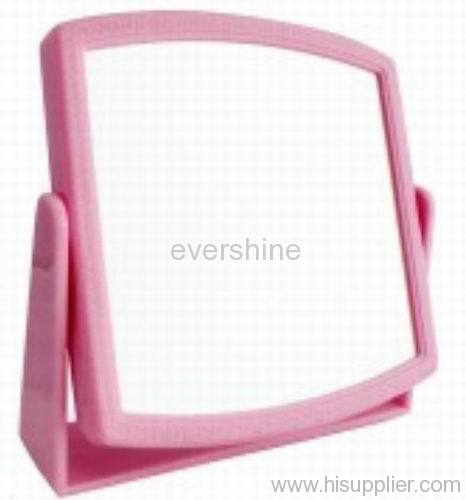 Plastic Square Table Cosmetic Mirror