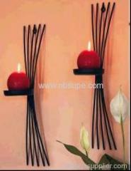 Iron candleholder