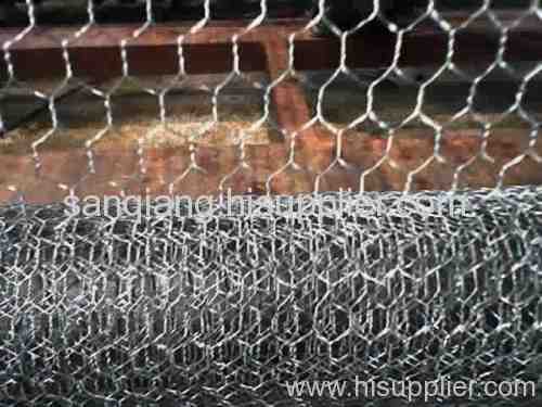 hot dipped galvanized hexagonal wire mesh