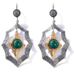 gemstone earings