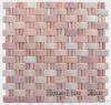 3 D marble mosaic Rose Red