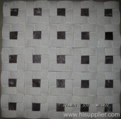 3 D marble mosaic sandstone