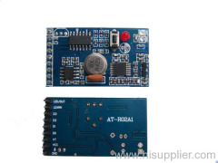 RF learning code receiver module