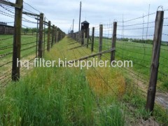 double barbed wire fencings