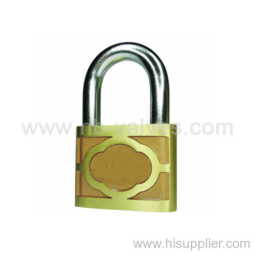 Stainless steel hot pressing brass padlock