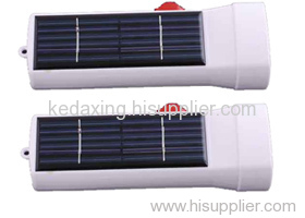 Solar flashlight