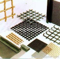 flat top crimped wire mesh